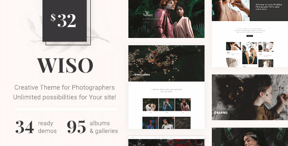 Wiso Photography v1.8.4 专业摄影 WordPress 主题中文版下载