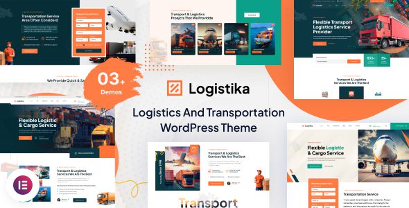 Logistika 1.0.2 Ultimate Transportation and Logistics WordPress Theme Download